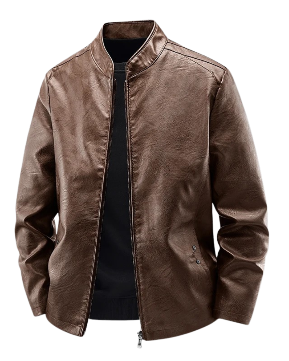 Juan™ | Chaqueta de cuero de motoro