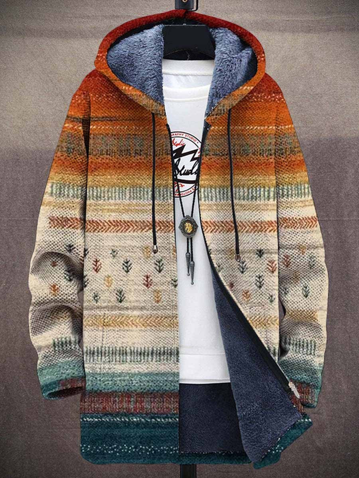 Zalie™ - Sudadera con capucha de lujo inspirada en el arte con cremallera