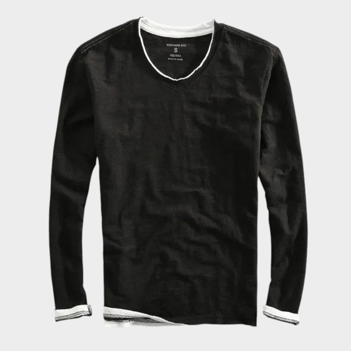 Mario™ | Camisa de algodón de manga larga