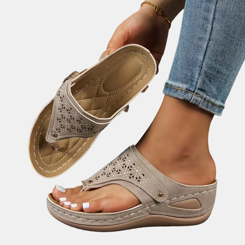 Archella | Sandalias de Cuña con Soporte