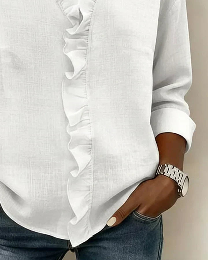 BELLA |  BLUSA CON VOLANTES