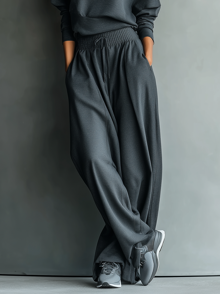 Conjunto de Punto de Pantalón Ancho