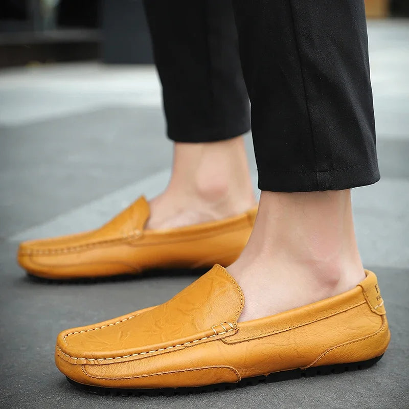 Mocasines de cuero vintage