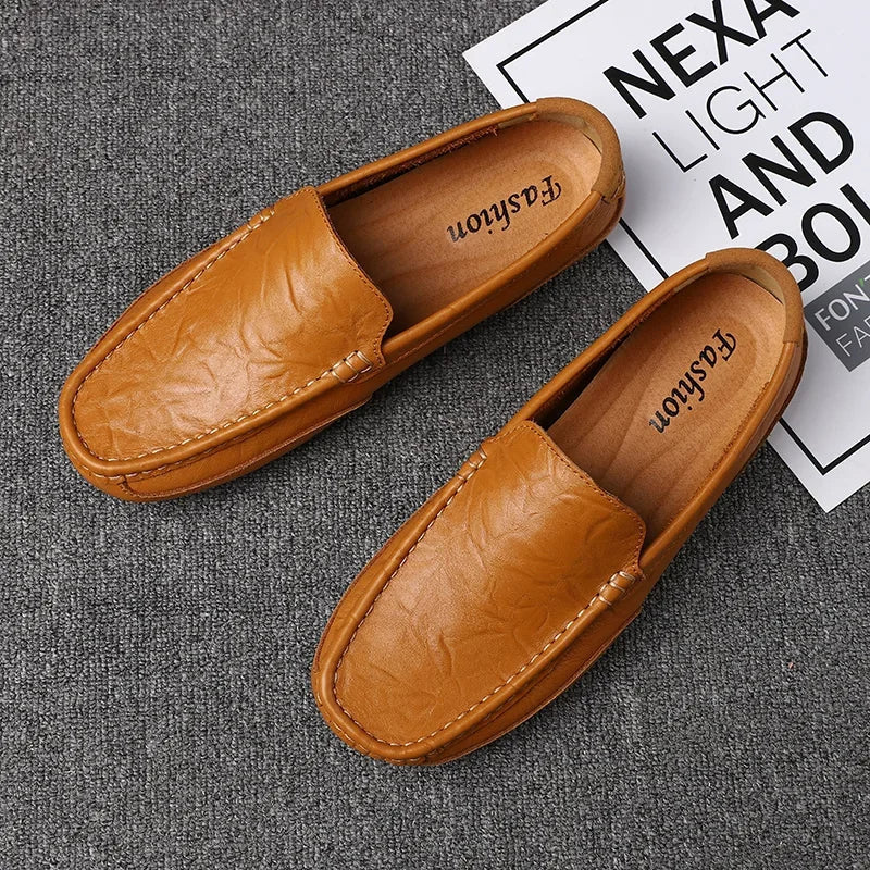 Mocasines de cuero vintage