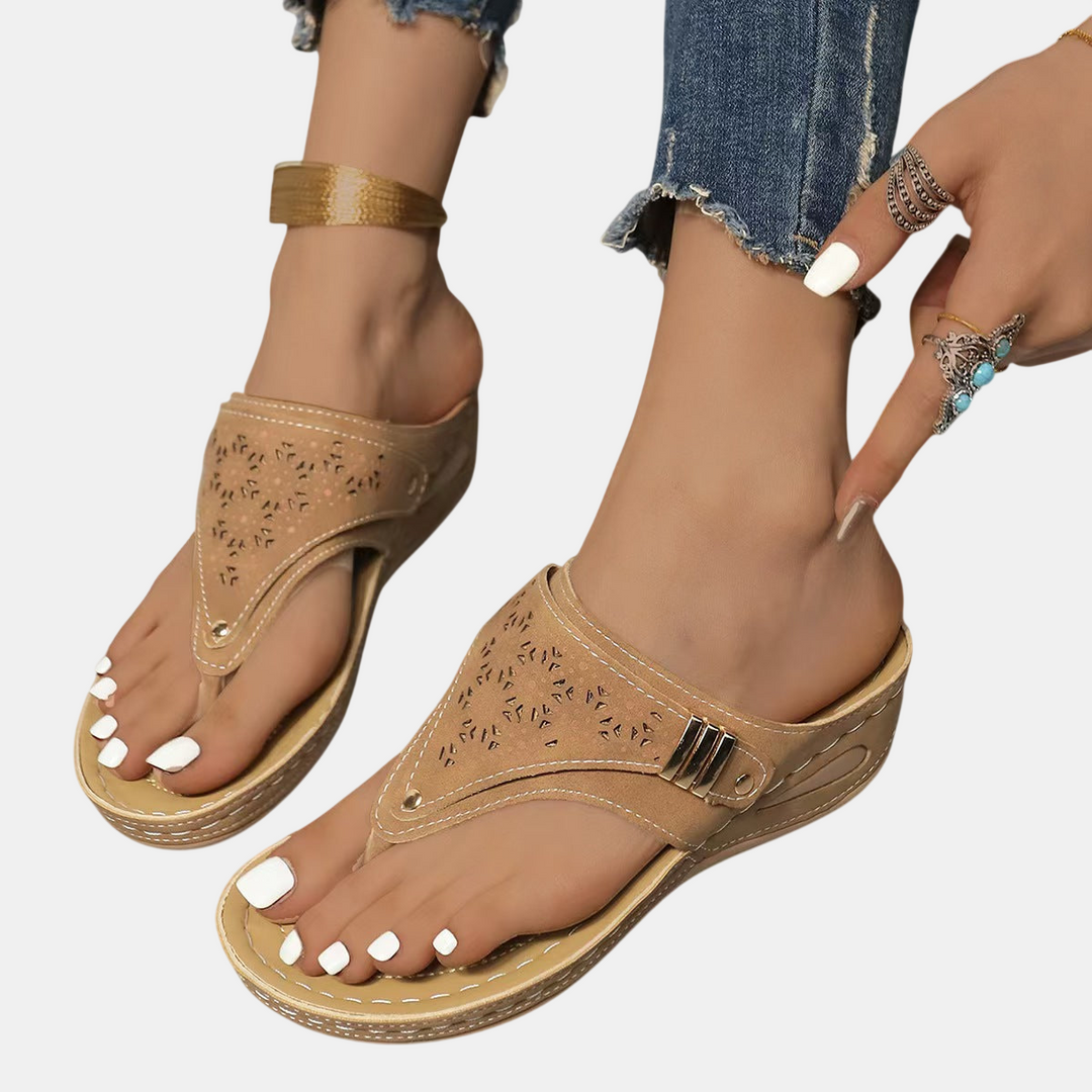 Archella | Sandalias de Cuña con Soporte