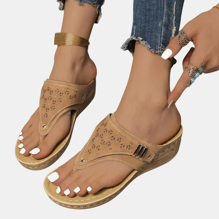 Archella | Sandalias de Cuña con Soporte