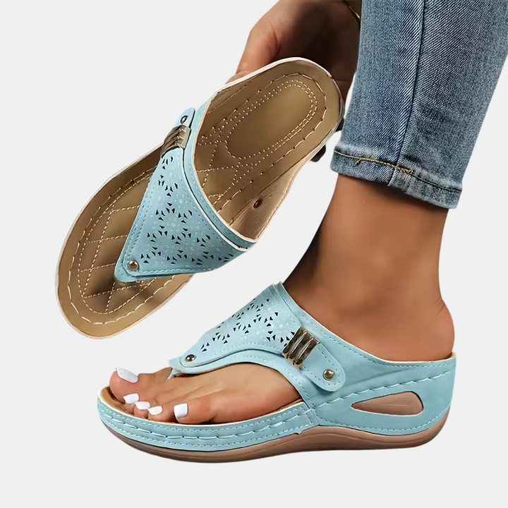 Archella | Sandalias de Cuña con Soporte