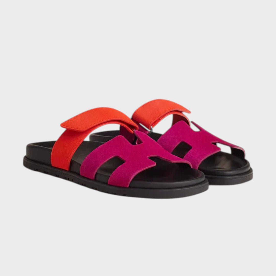 Cayetana | Sandalias Elegantes De Cuero