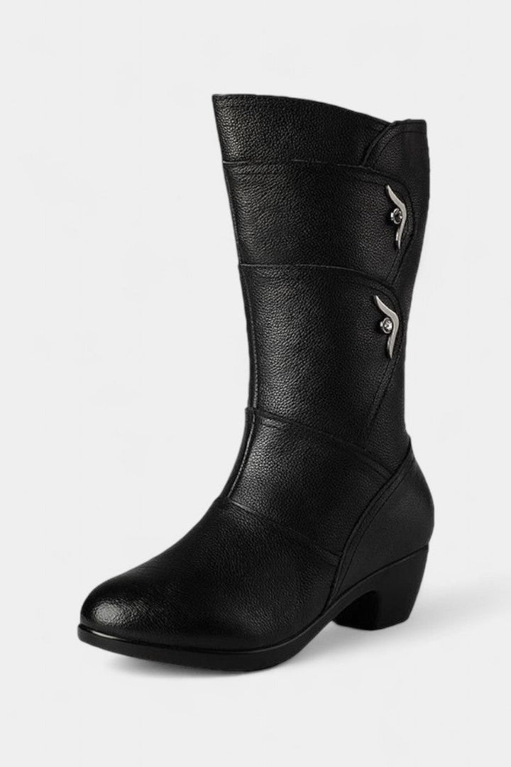 Hadley Botines con Cremallera y Plantilla Acolchada