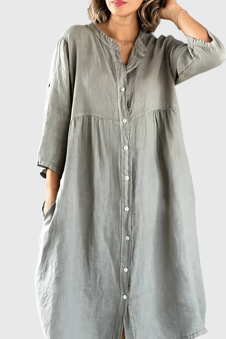 Rosamund | Vestido Camisa