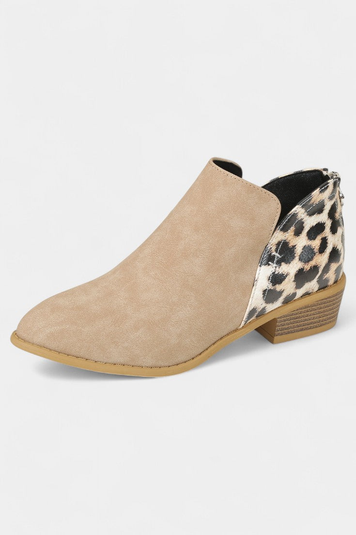 Janicee Botas Ortopédicas con Estampado de Leopardo