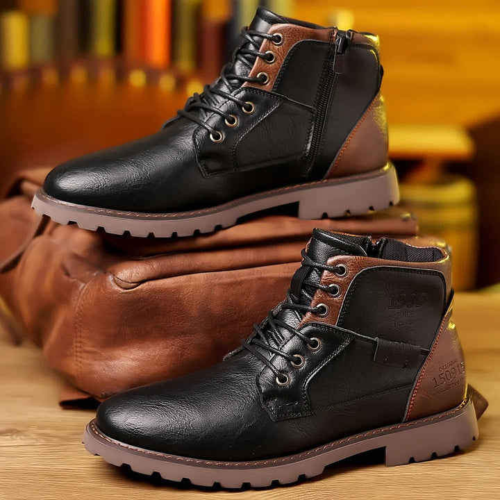 Kennedy™ | Botines de Cuero Sintético