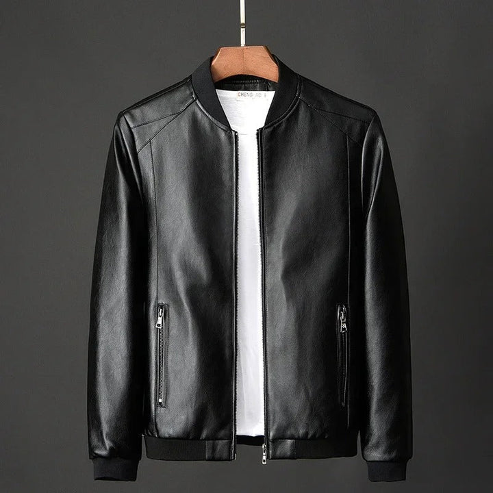 Martín™ | Chaqueta de cuero de motorista