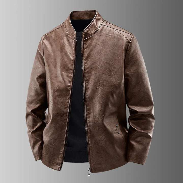 Juan™ | Chaqueta de cuero de motoro