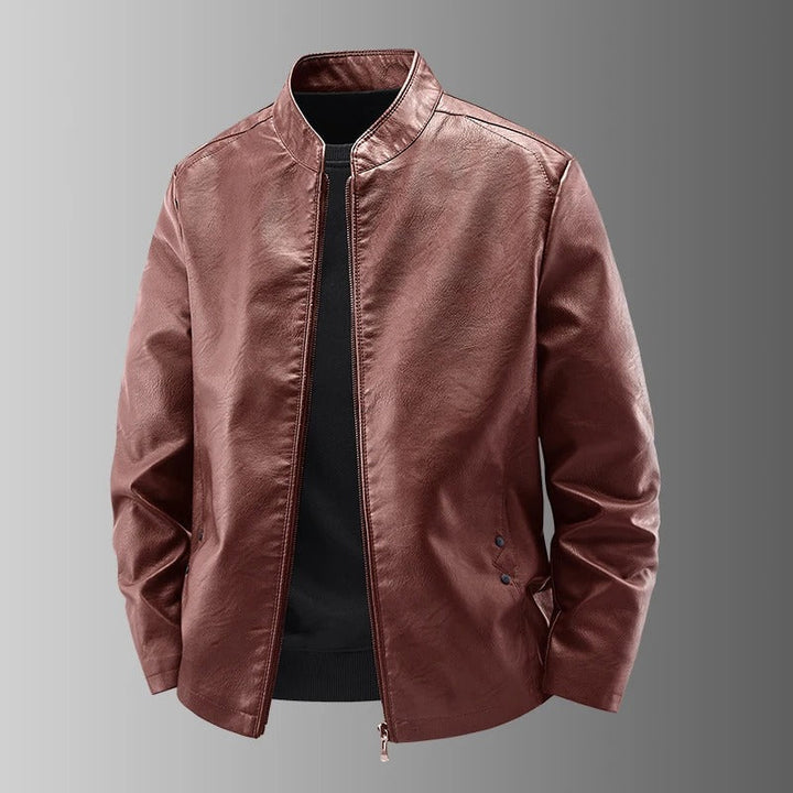 Juan™ | Chaqueta de cuero de motoro