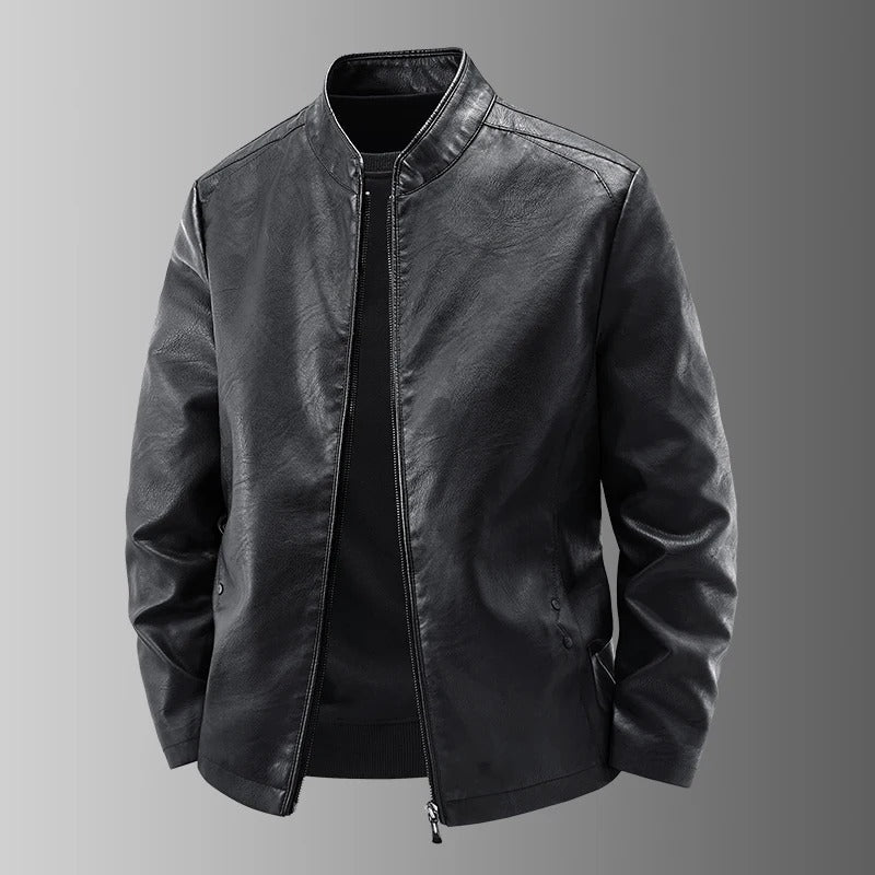 Juan™ | Chaqueta de cuero de motoro