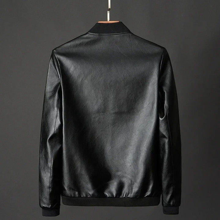 Martín™ | Chaqueta de cuero de motorista