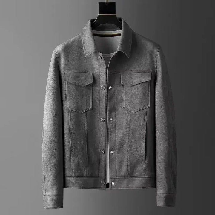 Marcio™ | Chaqueta de cuero elegante