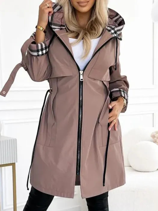 Selena | Abrigo Impermeable y Cortaviento