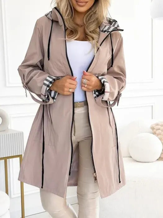 Selena | Abrigo Impermeable y Cortaviento