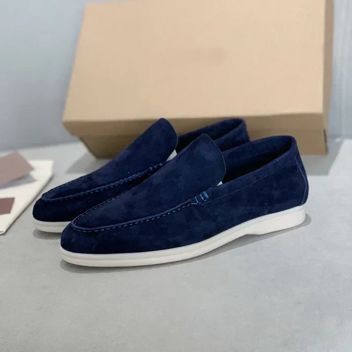 Elegant suede loafers