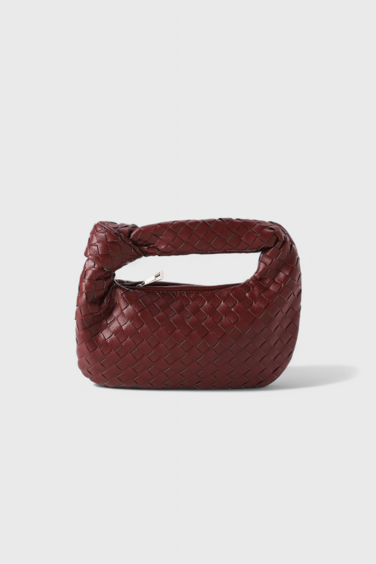 Bolso Satchel Sage Mini Tejido