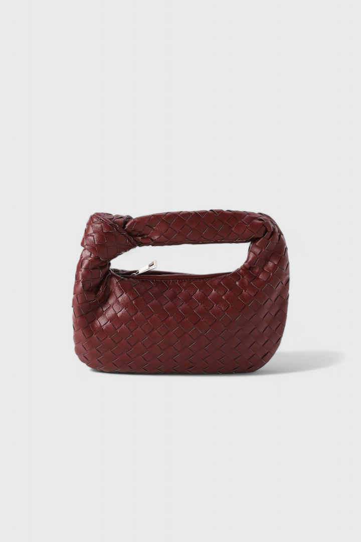 Bolso Satchel Sage Mini Tejido