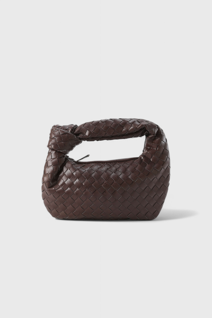 Bolso Satchel Sage Mini Tejido