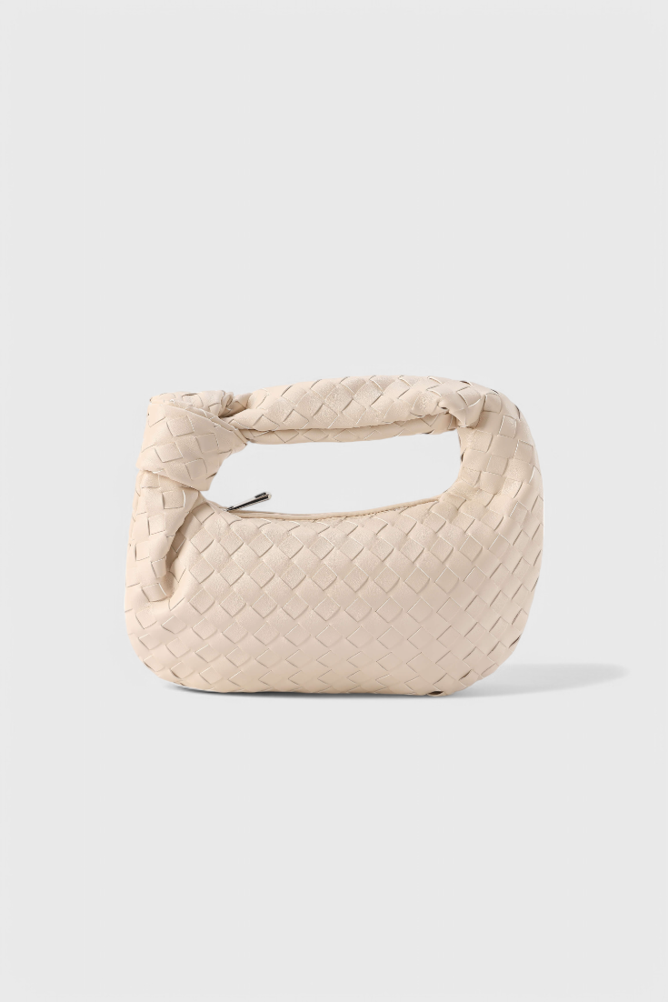 Bolso Satchel Sage Mini Tejido