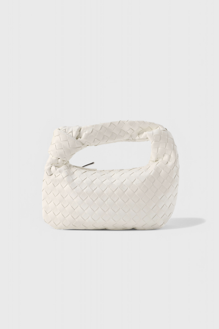 Bolso Satchel Sage Mini Tejido
