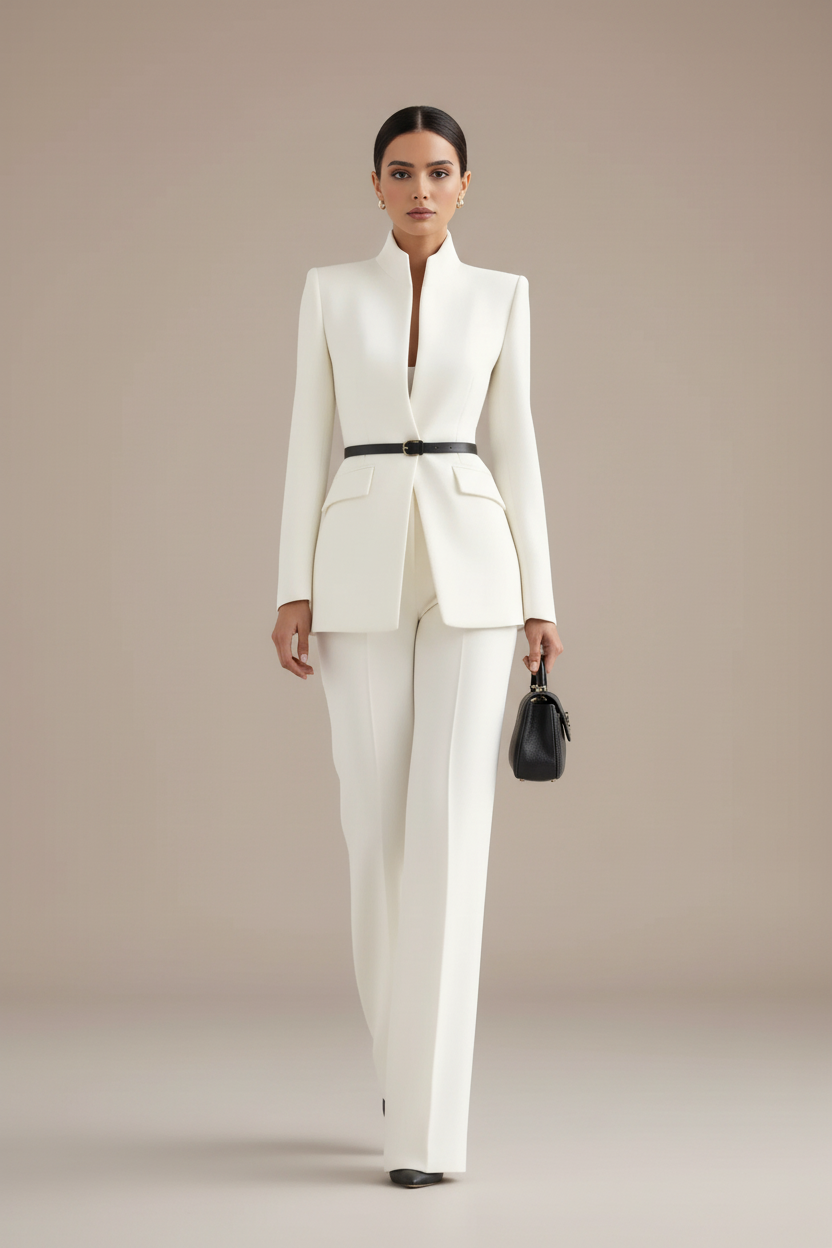NORA | CONJUNTO DE BLAZER Y PANTALÓN PALAZZO
