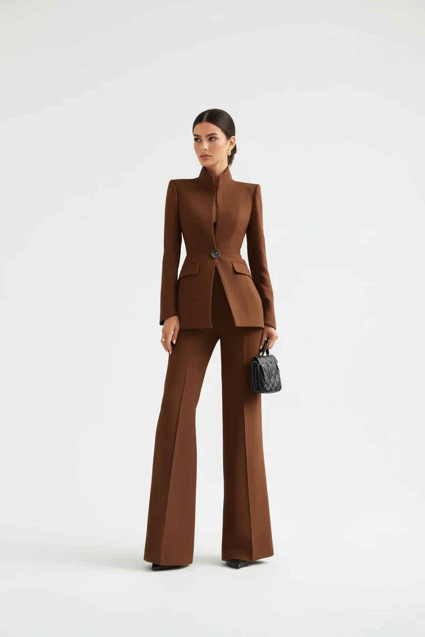 NORA | CONJUNTO DE BLAZER Y PANTALÓN PALAZZO