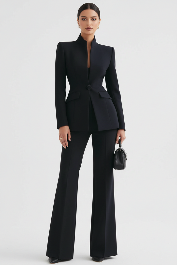 NORA | CONJUNTO DE BLAZER Y PANTALÓN PALAZZO